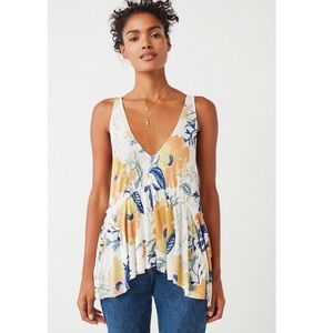 Urban Outfitters Floral Print Tank Top